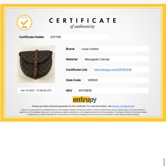 Louis Vuitton 2Pcs Bundle - Vintage Louis Vuitton Crossbody/Louis Vuitton Wallet - Picture 9 of 9